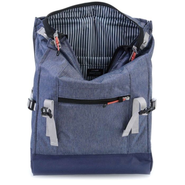 Рюкзак туристический Pacsafe Slingsafe LX450 backpack чорний-камуфляжний (45320802) изображение 4