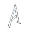 Лестница GTM 3-секции, раскладная, 3*14ст. 3,8-9,74м (KME314) изображение 2