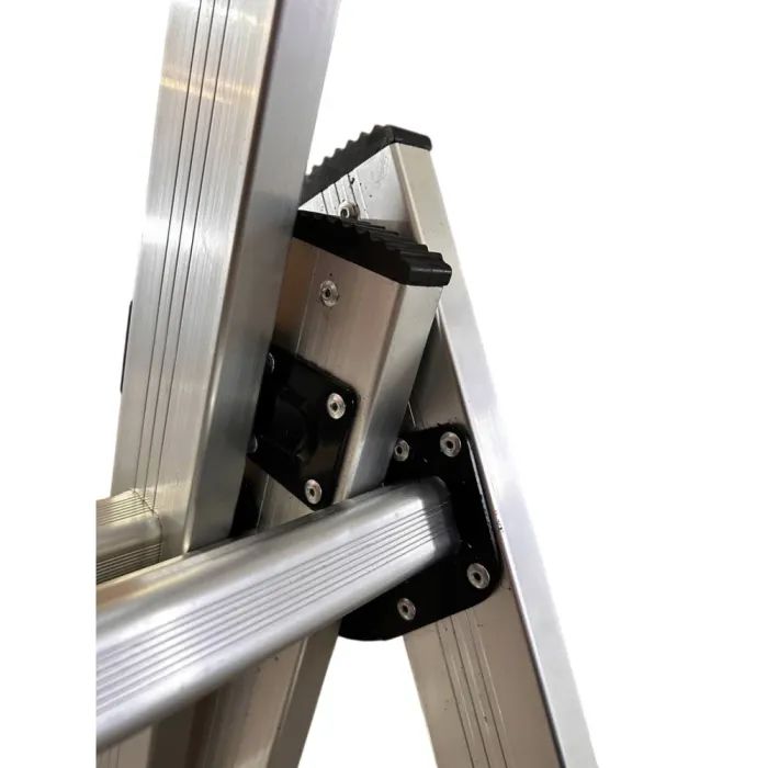 Лестница GTM 3-секции, раскладная, 3*14ст. 3,8-9,74м (KME314) изображение 4