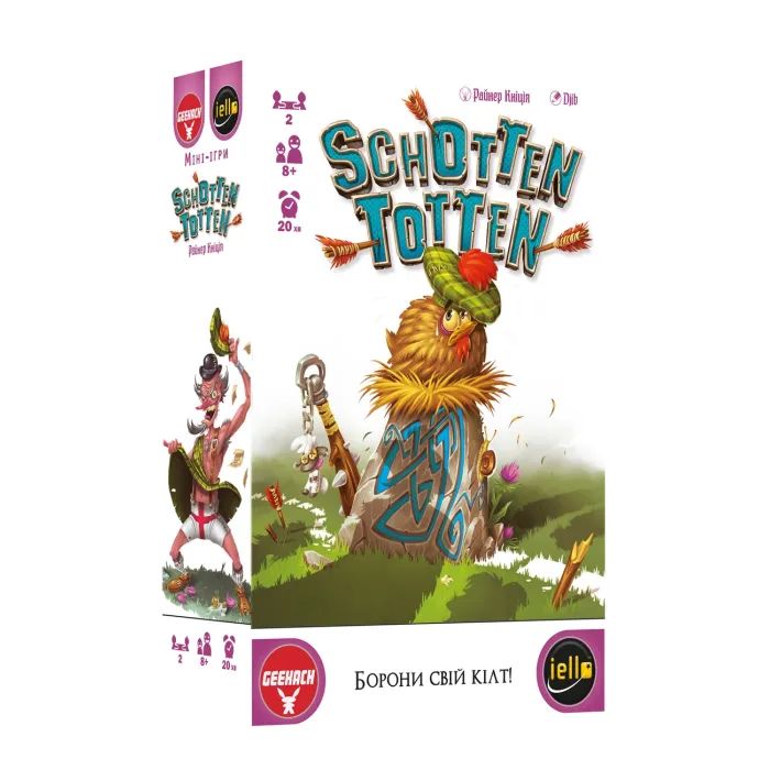 Настольная игра Geekach Games Шоттен Тотен (Schotten Totten) (укр.) (GKCH063ST)