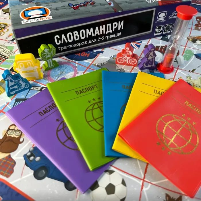 Настільна гра Lord of Boards Словомандри (Word Traveler) (укр.) (LOB2338UA) зображення 3