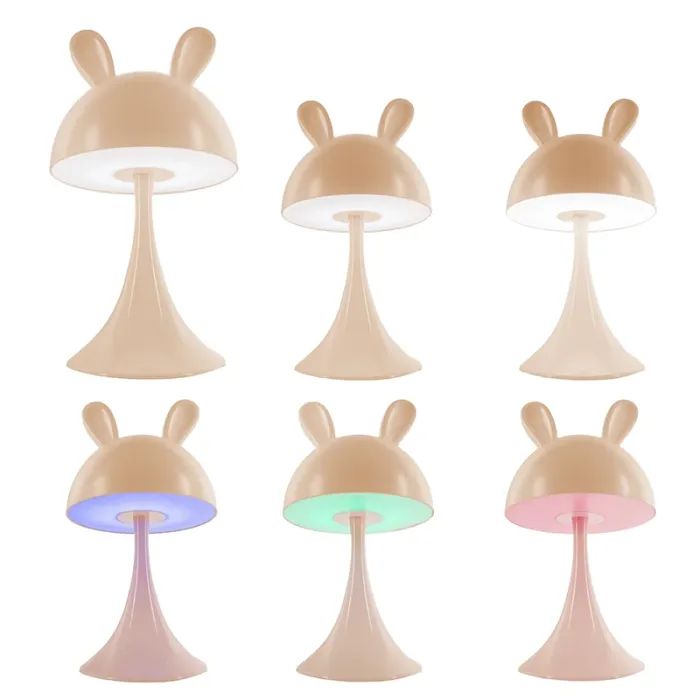 Ночник Kite Светильник LED с аккумулятором Simple Bunny, белый (K25-317-1-1) изображение 4