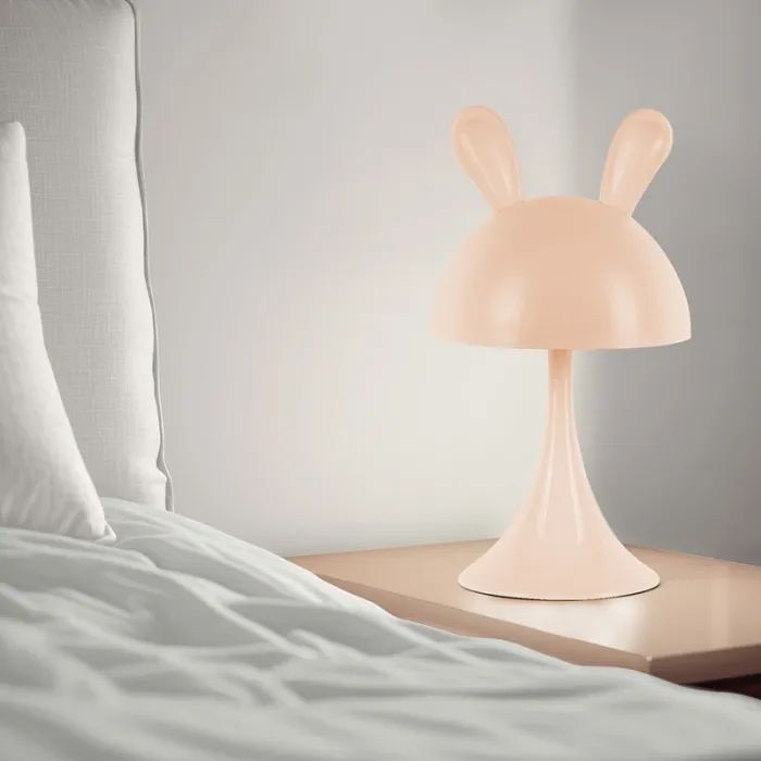 Ночник Kite Светильник LED с аккумулятором Simple Bunny, белый (K25-317-1-1) изображение 5