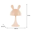 Ночник Kite Светильник LED с аккумулятором Simple Bunny, персиковый (K25-317-1-4) изображение 6