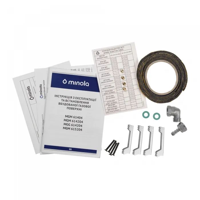 Варочна поверхня Minola MGG 614204 WH зображення 9