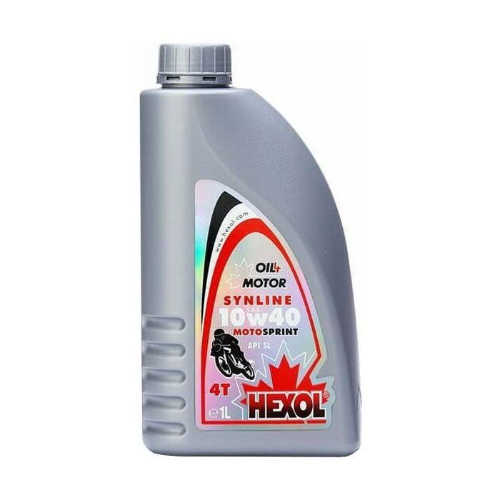 Моторное масло Hexol Synline 4T MotoSprint 10W-40 1л (87376)