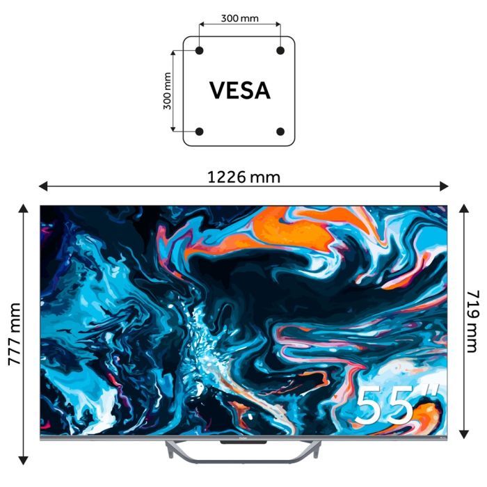 Телевизор Haier H55Q800UX изображение 3
