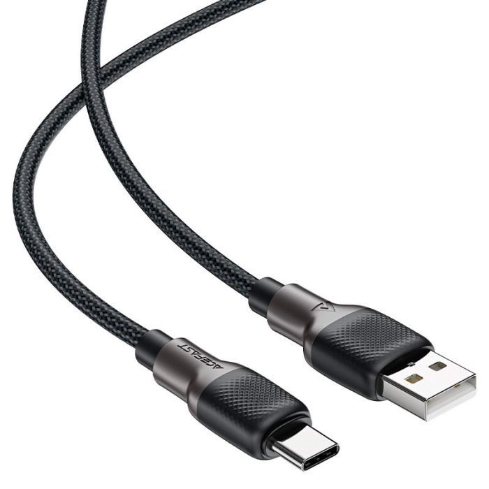 Дата кабель USB 2.0 AM to USB-C 1.2m 3.0A silicone braid Acefast (6974316283126) зображення 2