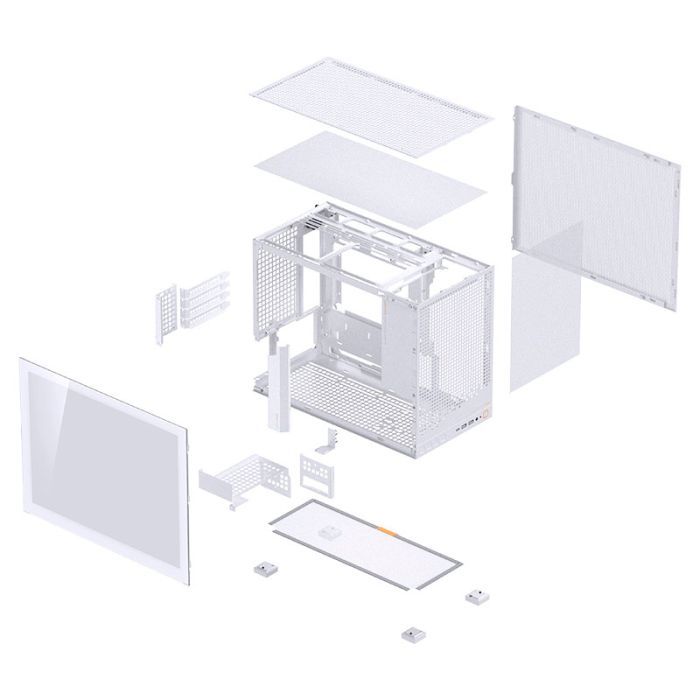 Корпус JONSBO D32 PRO White изображение 11