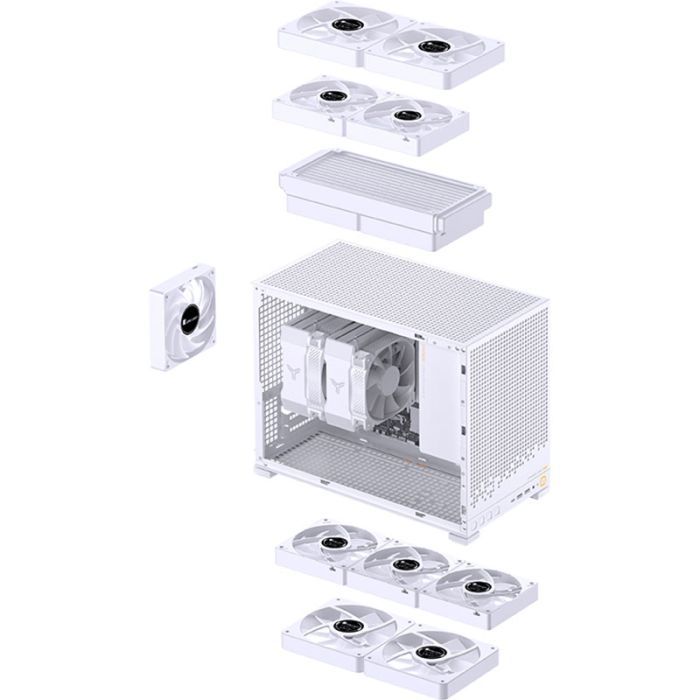 Корпус JONSBO D32 PRO White изображение 12