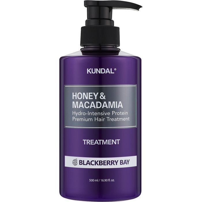 Маска для волос Kundal Honey & Macadamia Protein Hair Treatment BlackBerry Bay 500 мл (8809568740685)