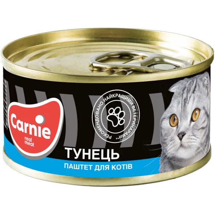 Паштет для кошек Carnie мясной с тунцем 100 г (4820255190037)