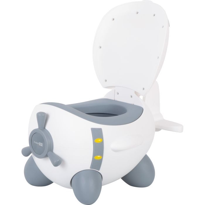 Горщик FreeON Plane White-Grey (42318)