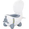 Горщик FreeON Plane White-Grey (42318)