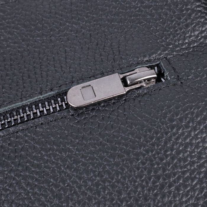 Сумка Shvigel Через плечо из натуральной кожи Черная (22850) изображение 5