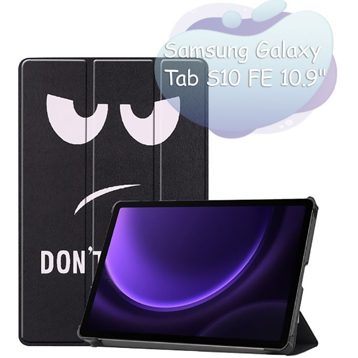 Чехол для планшета BeCover Smart Case Samsung Galaxy Tab S10 FE (SM-X520/SM-X526) 10.9" Dont Touch (713284)