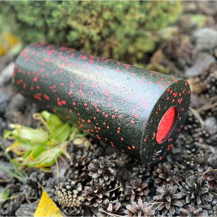 Масажный ролик PowerPlay PP-4348 2 in 1 EPP Foam Roller 33x14см Чорно/Зелений (PP_4348_Green_(33*14)) изображение 4