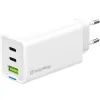 Зарядное устройство ColorWay GaN Mini 65W PD Port PPS USB (USB-2C1A) white (CW-CHS058PD-WT)