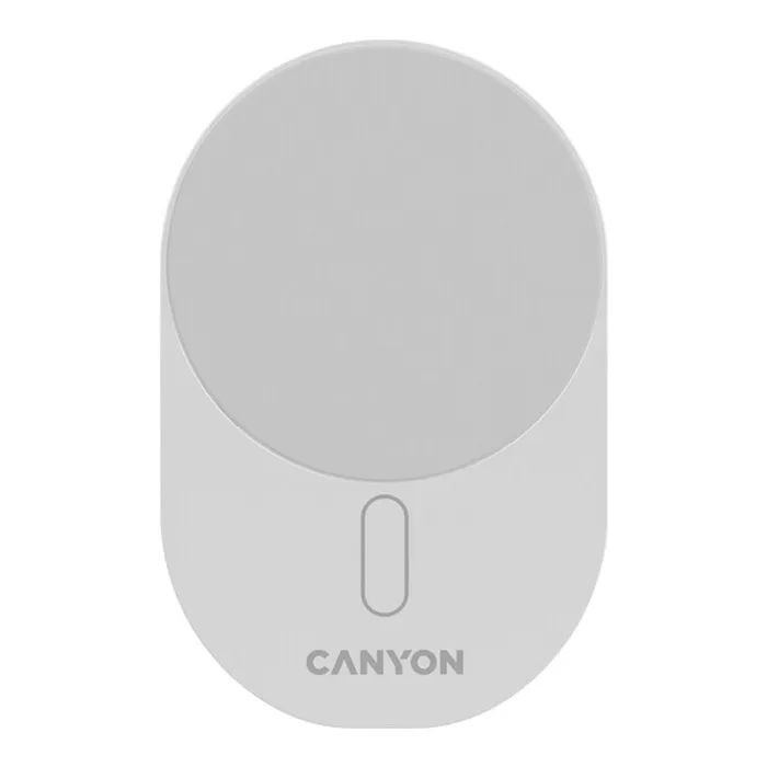 Зарядний пристрій Canyon OnGrip 105 15W Qi2 Wireless White (CNS-CCH105W)