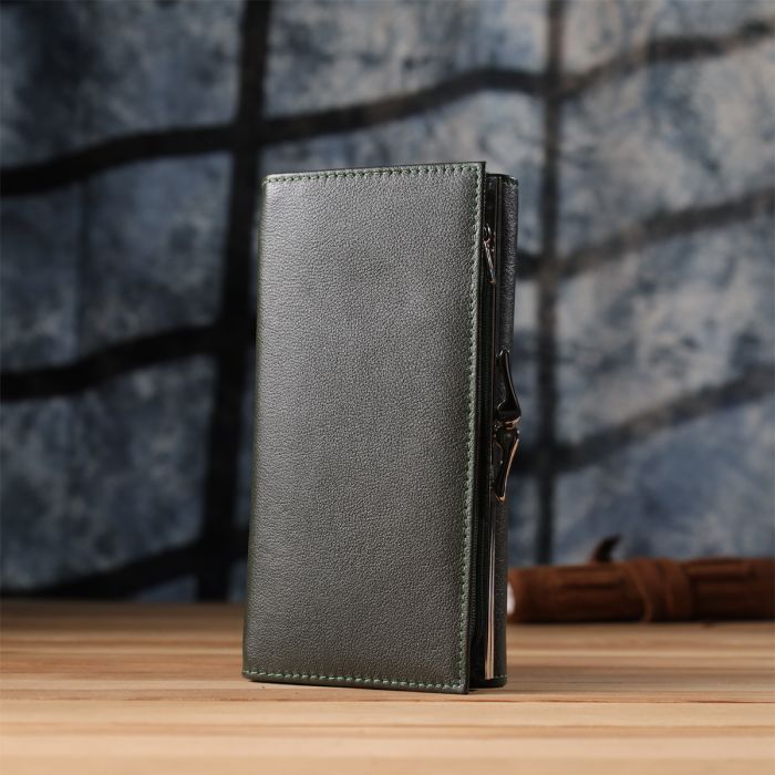 Кошелек ST Leather Из натуральной кожи Бордовый (23089) изображение 10