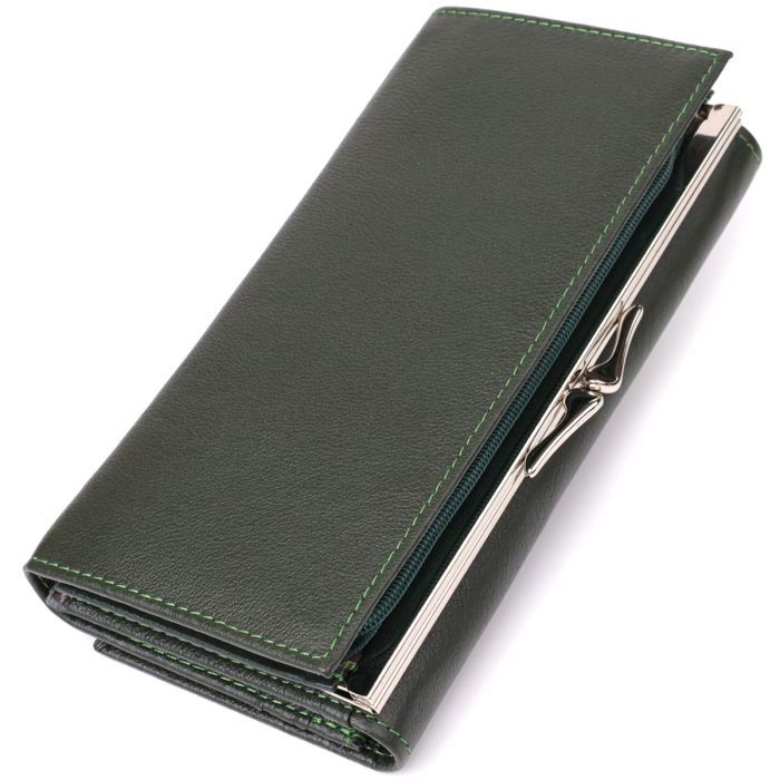 Кошелек ST Leather Из натуральной кожи Бордовый (23089) изображение 2