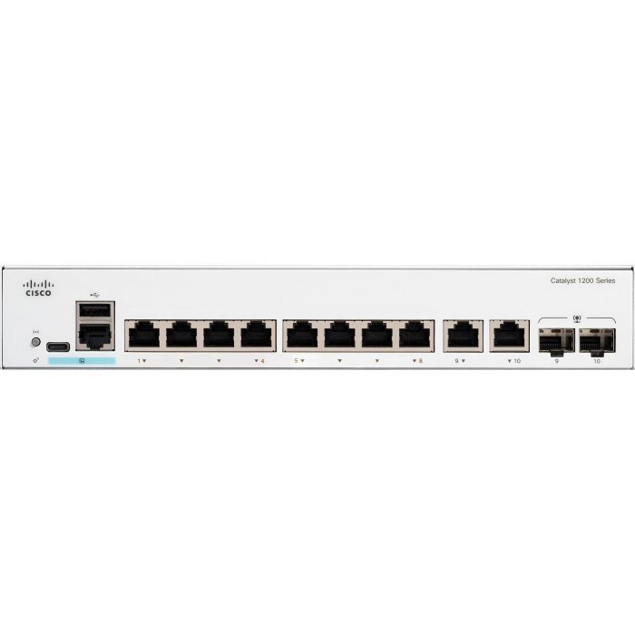 Коммутатор сетевой Cisco C1200-8T-E-2G изображение 2