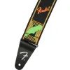 Ремінь для гітари Fender Strap 2" Neon Monogrammed Green Orange (232339) зображення 2