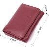 Гаманець ST Leather Шкіряний Бордовий (22507) зображення 3