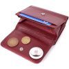 Гаманець ST Leather Шкіряний Бордовий (22507) зображення 7