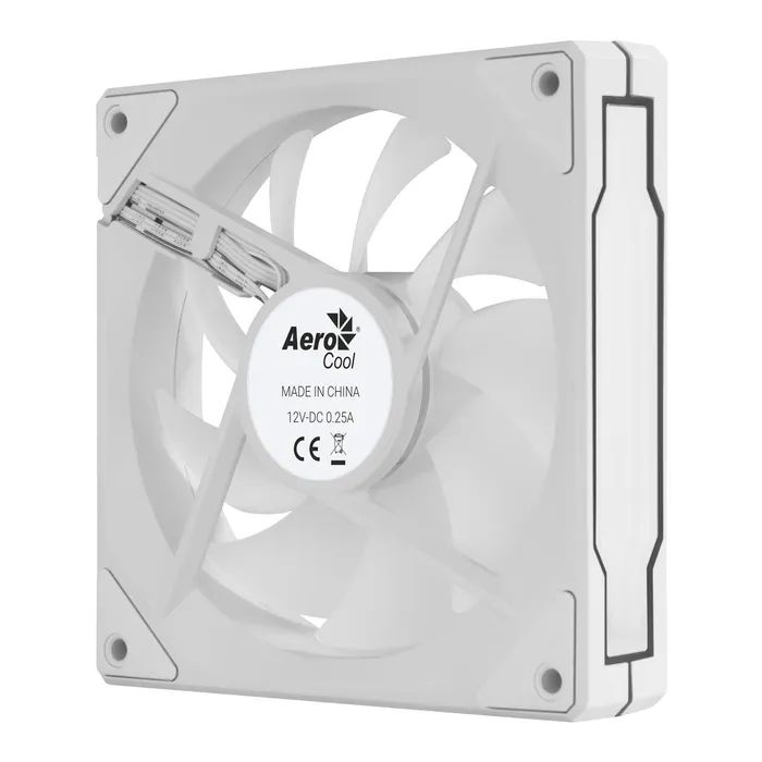 Кулер для корпуса AeroCool Phantom M-3 Reverse 12 PWM ARGB White (ACF3-MR11227.21) изображение 5