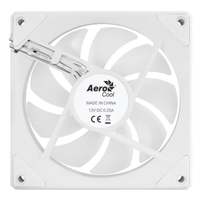 Кулер для корпуса AeroCool Phantom M-3 Reverse 12 PWM ARGB White (ACF3-MR11227.21) изображение 6