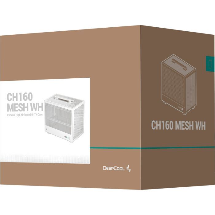 Корпус Deepcool CH160 MESH WH изображение 12