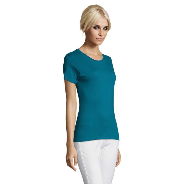 Футболка Sol's Regent Women насичений бірюзовий L (01825235L) изображение 3