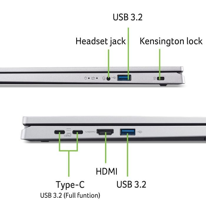 Ноутбук Acer Extensa EX215-57 (NX.EJAEU.002) изображение 10