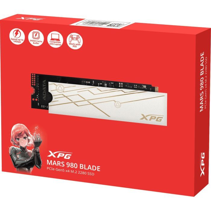Накопитель SSD M.2 2280 1TB XPG MARS 980 BLADE ADATA (SMAR-980B-1TCS) изображение 6