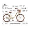 Детский велосипед Miqilong LS 20" бежевий (RBB-LS20-BEIGE) изображение 12