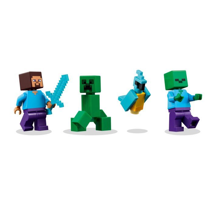 Конструктор LEGO Minecraft Дом из взрывчатки в джунглях (21275) изображение 3