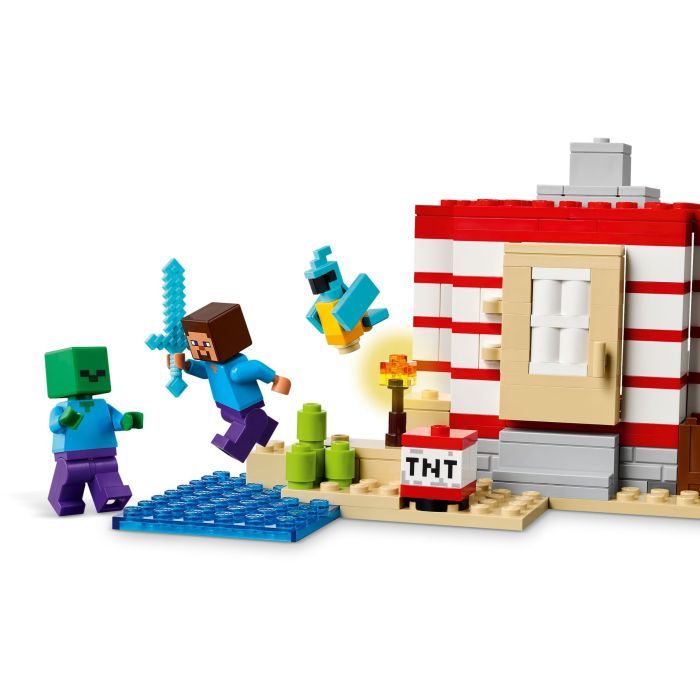 Конструктор LEGO Minecraft Дом из взрывчатки в джунглях (21275) изображение 6