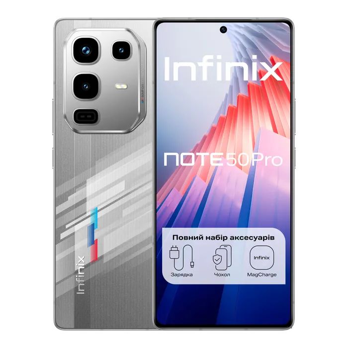 Мобільний телефон Infinix Note 50 Pro 12/256Gb Racing Edition (4894947068348)