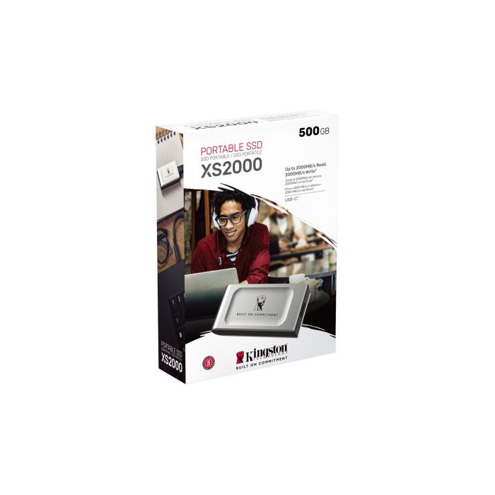 Накопитель SSD USB Type-C 2TB XS2000 Kingston (SXS2000/2000GA) изображение 4