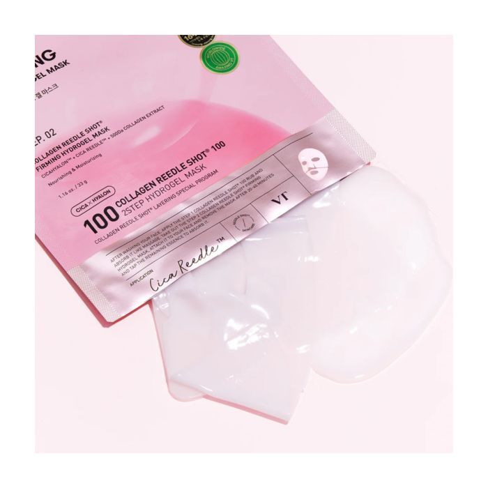 Маска для обличчя VT Cosmetics Collagen Reedle Shot 100 2 Step Mask (8803463007416) зображення 2