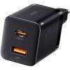 Зарядное устройство Baseus Super Si Pro Quick Charger C+U 30W black (CCSUPP-E01)