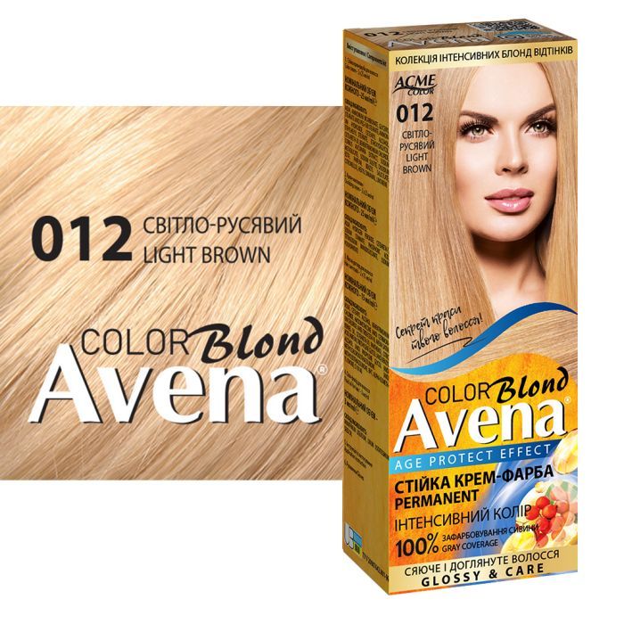 Краска для волос Acme Color Avena Blond Color Стойкая 216 - Пепельный блонд (4823115502469) изображение 3