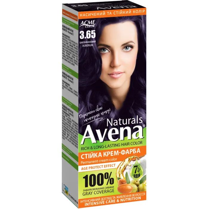 Краска для волос Acme Color Avena Naturals Стойкая 7.1 - Cold Blonde Brown (4823115503121)