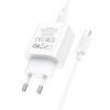 Зарядное устройство HOCO C76A Pro Majestic USB-C PD30W + cable USB-C to USB-C White (6942007616324) изображение 6