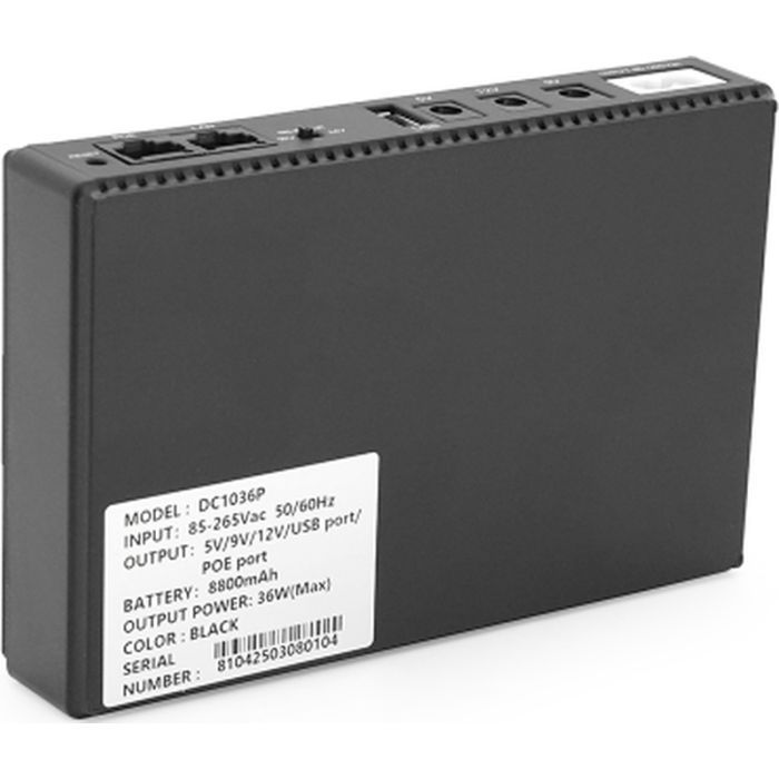 Источник бесперебойного питания Green Wave UPS-36W DC1036P-8 изображение 4