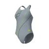 Купальник Arena Trail Swimsuit V Back 009022-520 Сірий 40 (3468337535966) изображение 4