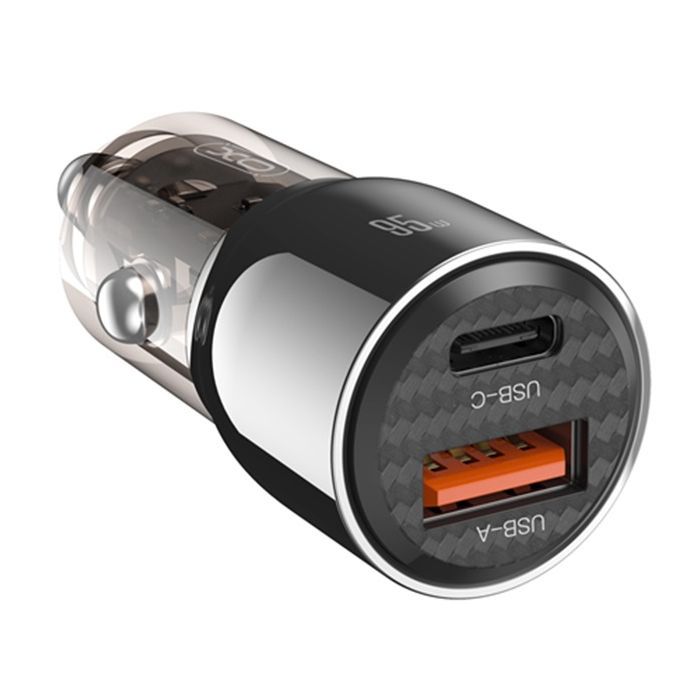 Зарядное устройство XO CC58 USB-C PD65W + USB-A 30W Gray (CC58_Tarnish) изображение 6