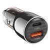 Зарядное устройство XO CC58 USB-C PD65W + USB-A 30W Gray (CC58_Tarnish) изображение 6