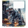 Тетрадь Школярик Animals transformers 18 листов клетка (018-3467K) изображение 3